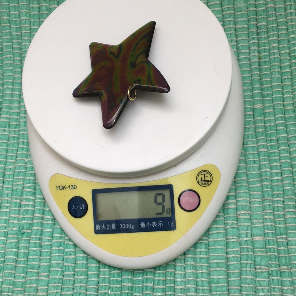 🖤Big Star clip earrings - Picture 16 of 17